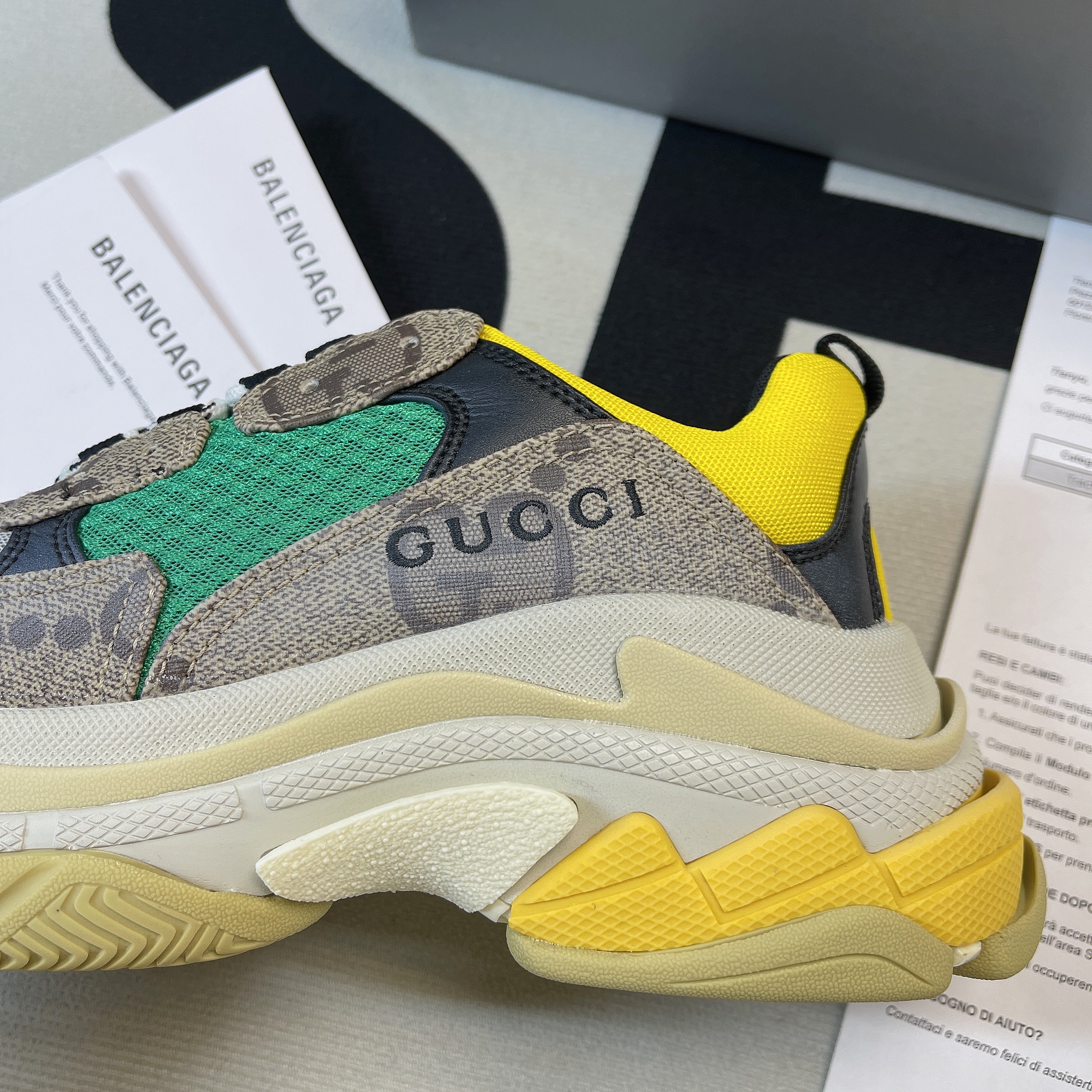 Ba1en*iaga X Gvc*1 TRIPLE S TRAINERS