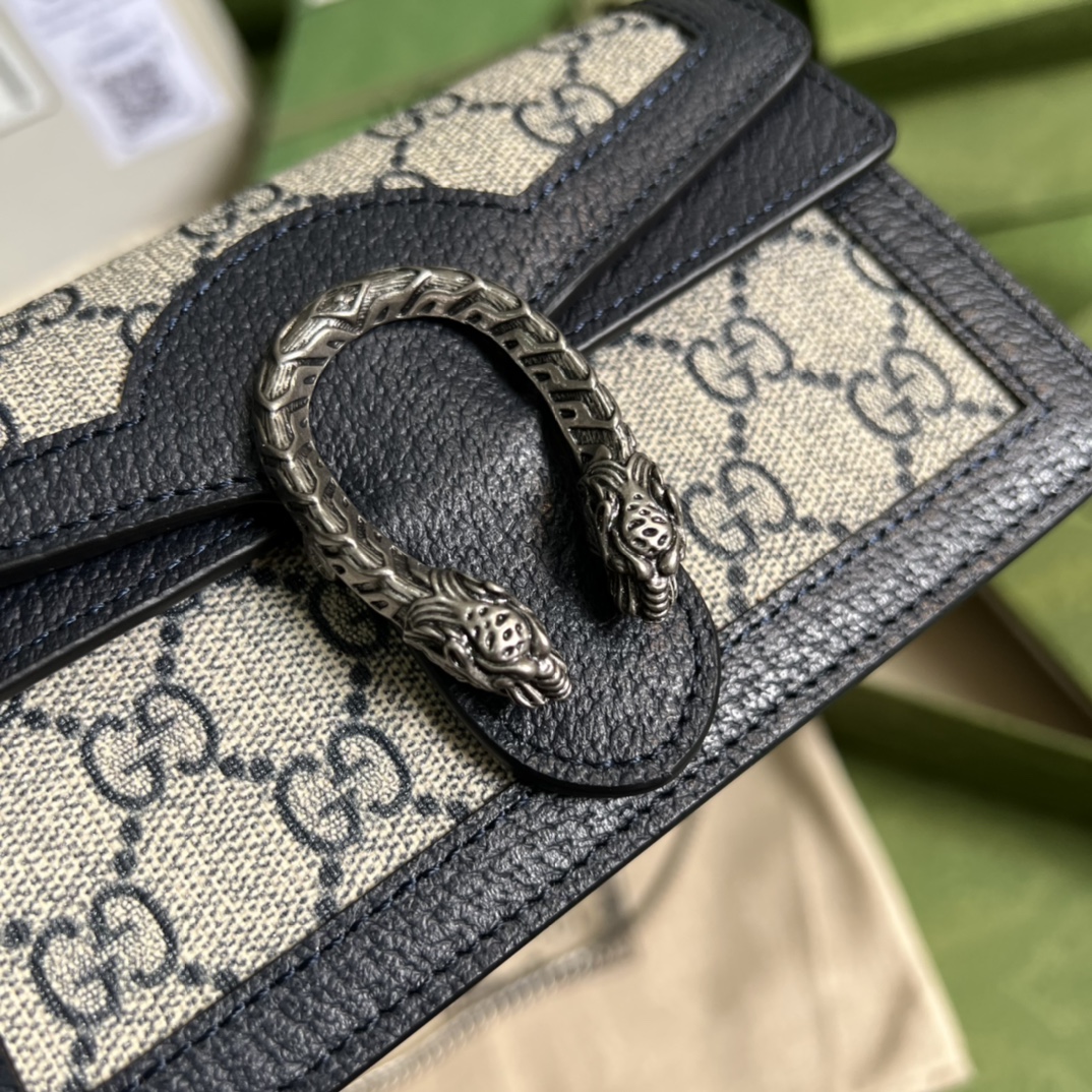 Bagsaaa Gvc*1 Dionysus GG Svp*me Mini Bag Beige and blue