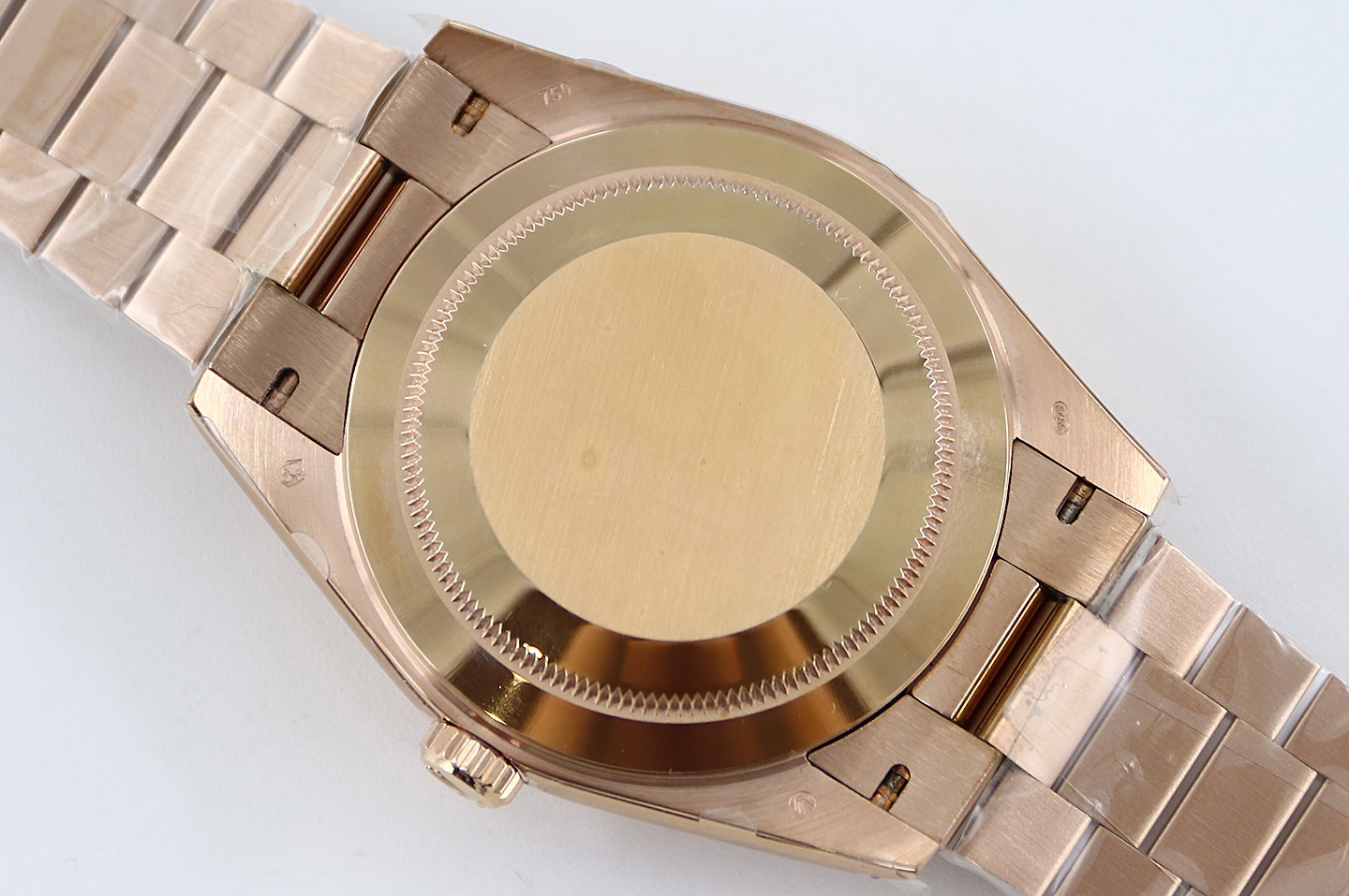 Bagsaaa R01ex Day-Date 40 Everose Eisenkiesel