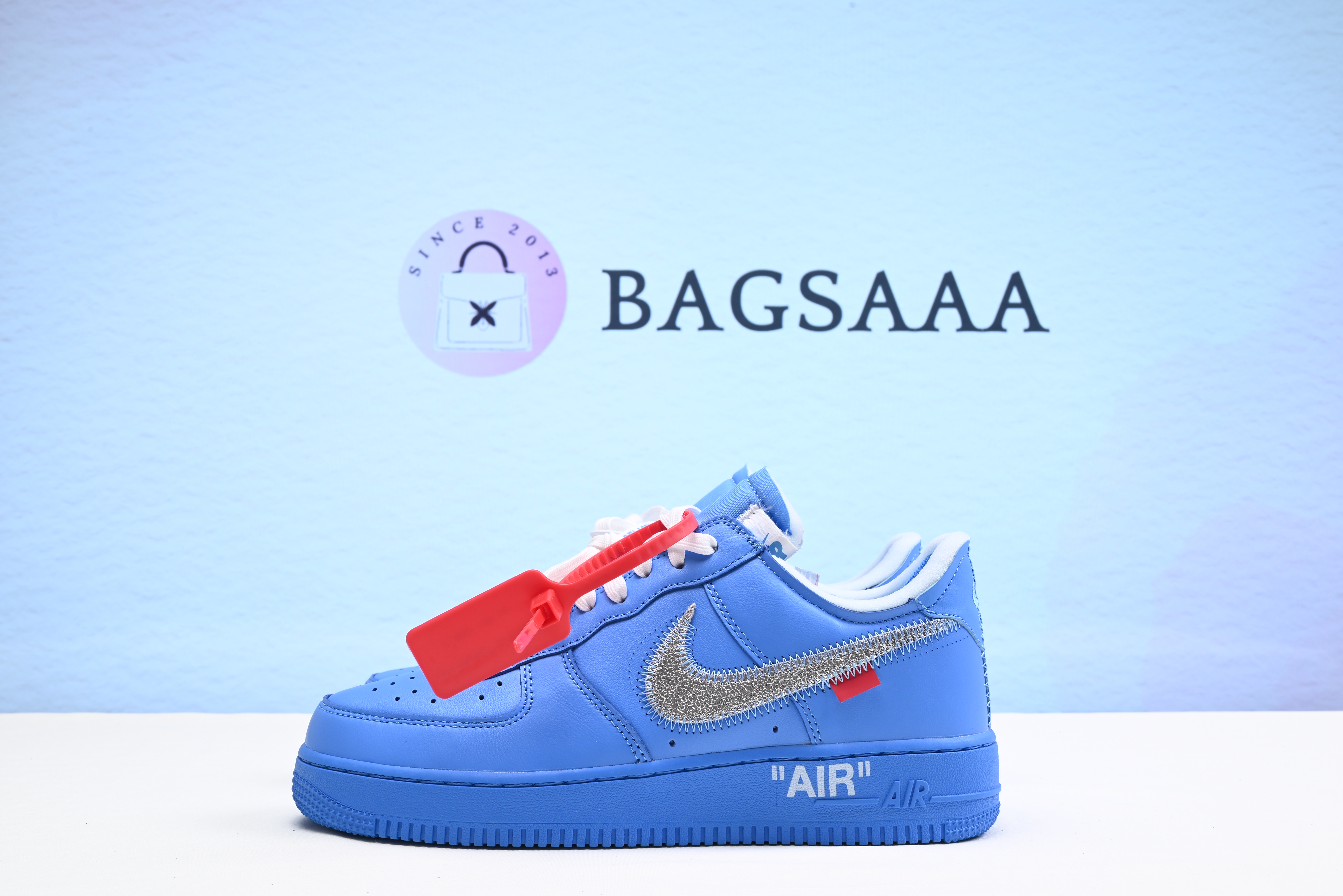 BagsaaaNike Air Force 1 Low Off-White MCA University Blue