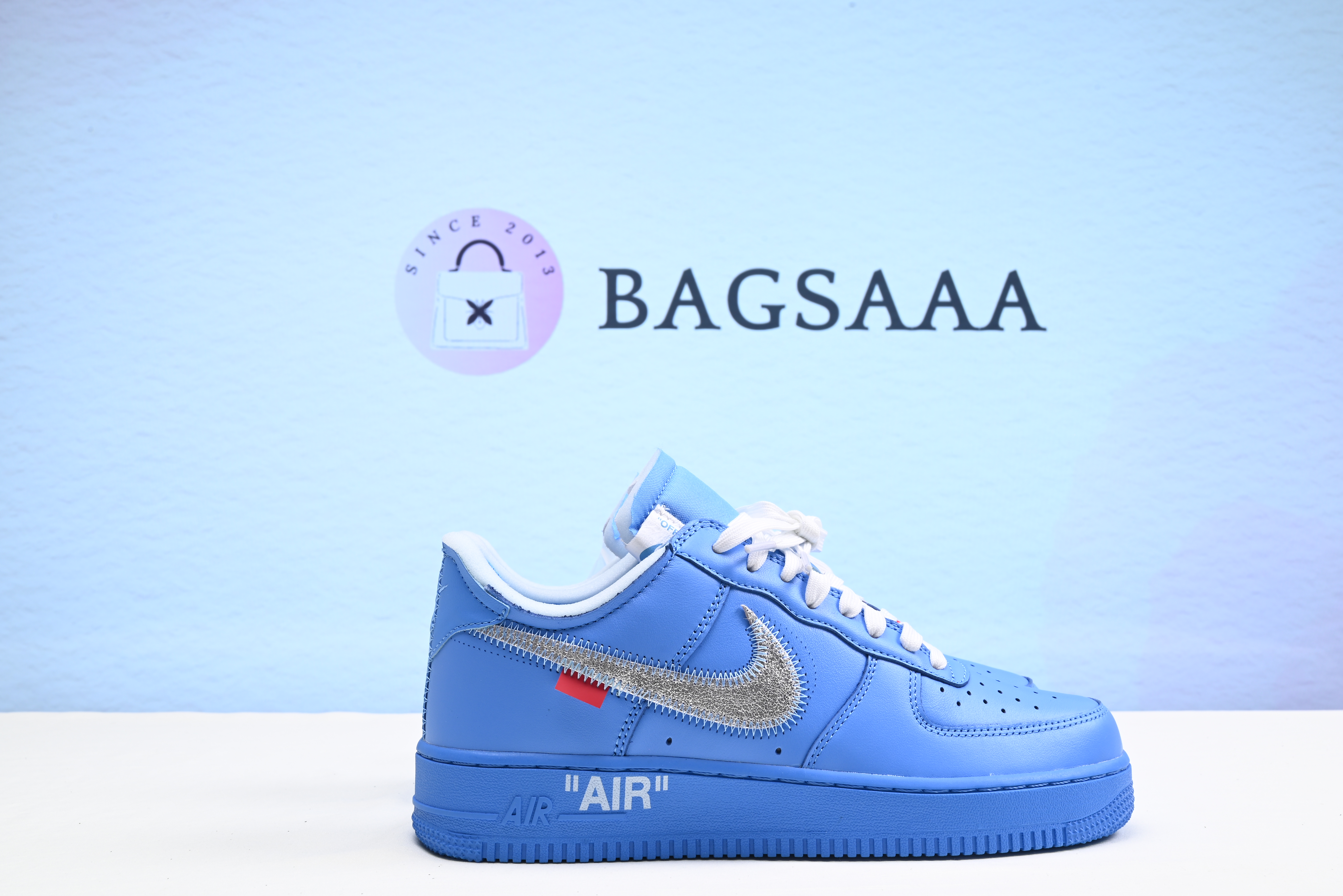 BagsaaaNike Air Force 1 Low Off-White MCA University Blue