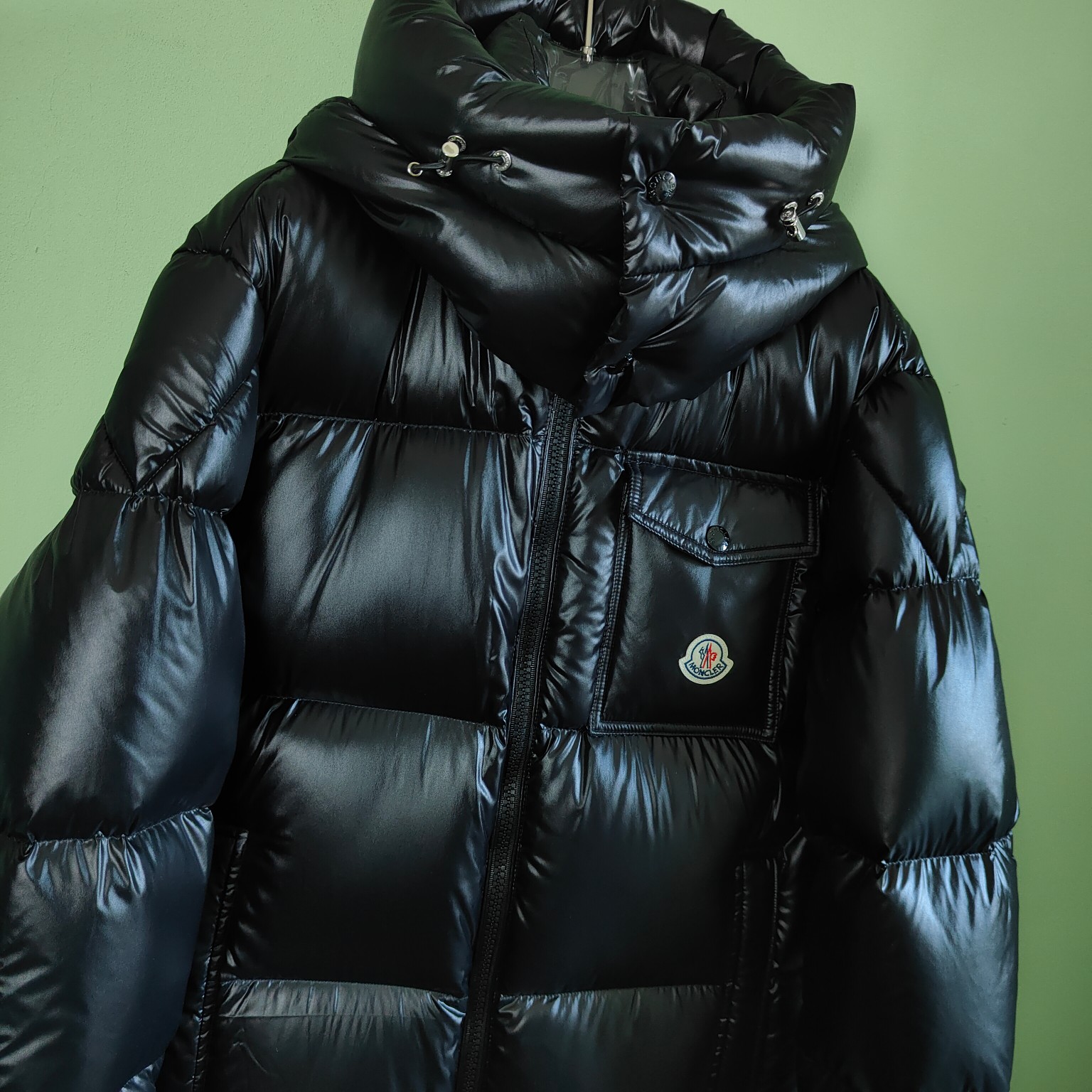 bagsaaa M0nc1er montbeliard short down jacket black