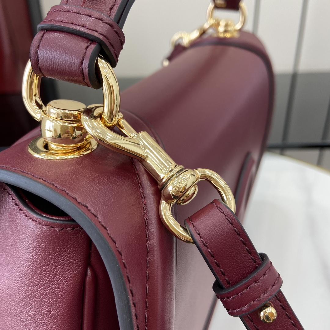 Bagsaaa Gvc*1 Blondie medium top handle bag 815716 red - 32 x 17 x 10cm
