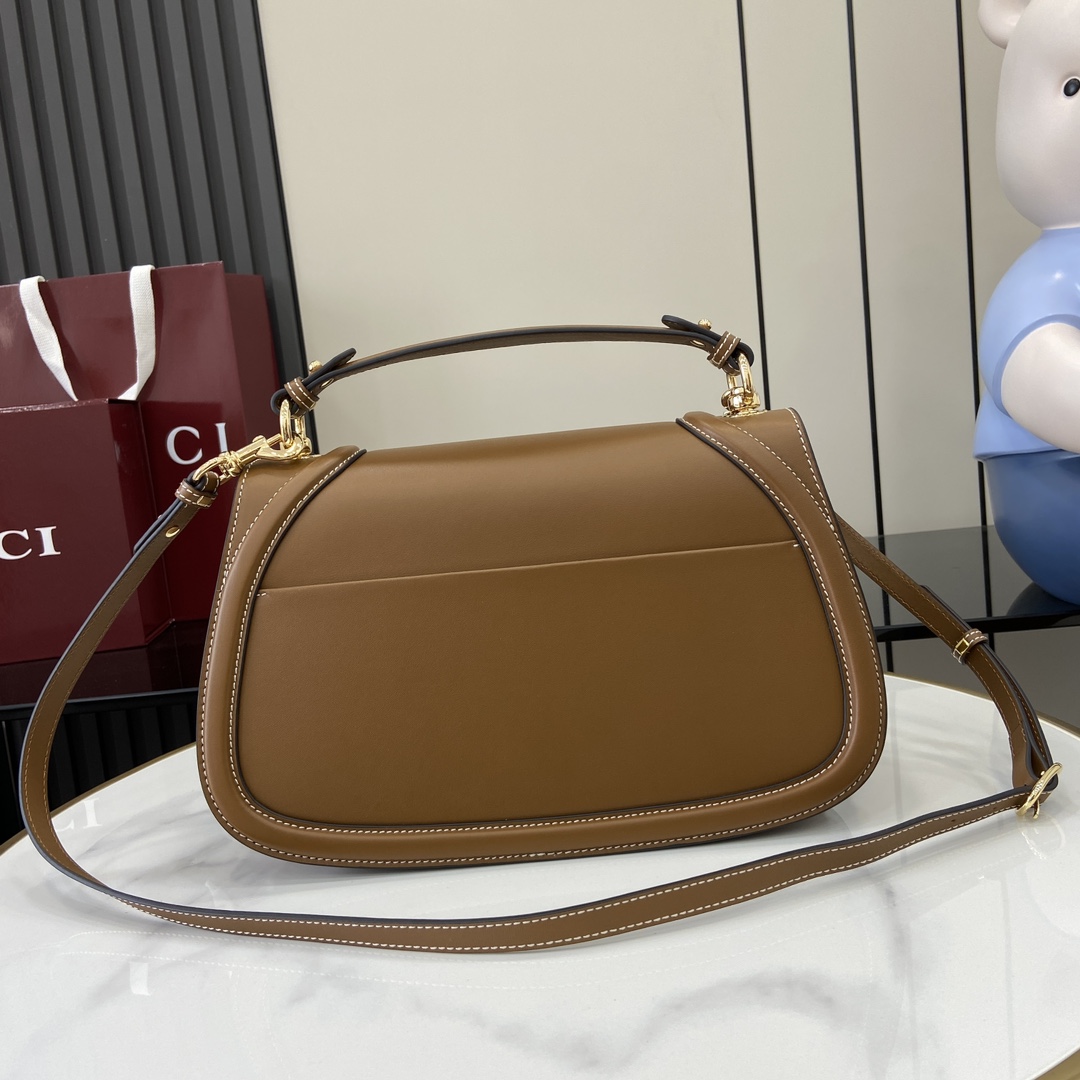 Bagsaaa Gvc*1 Blondie medium top handle bag 815716 brown - 32 x 17 x 10cm