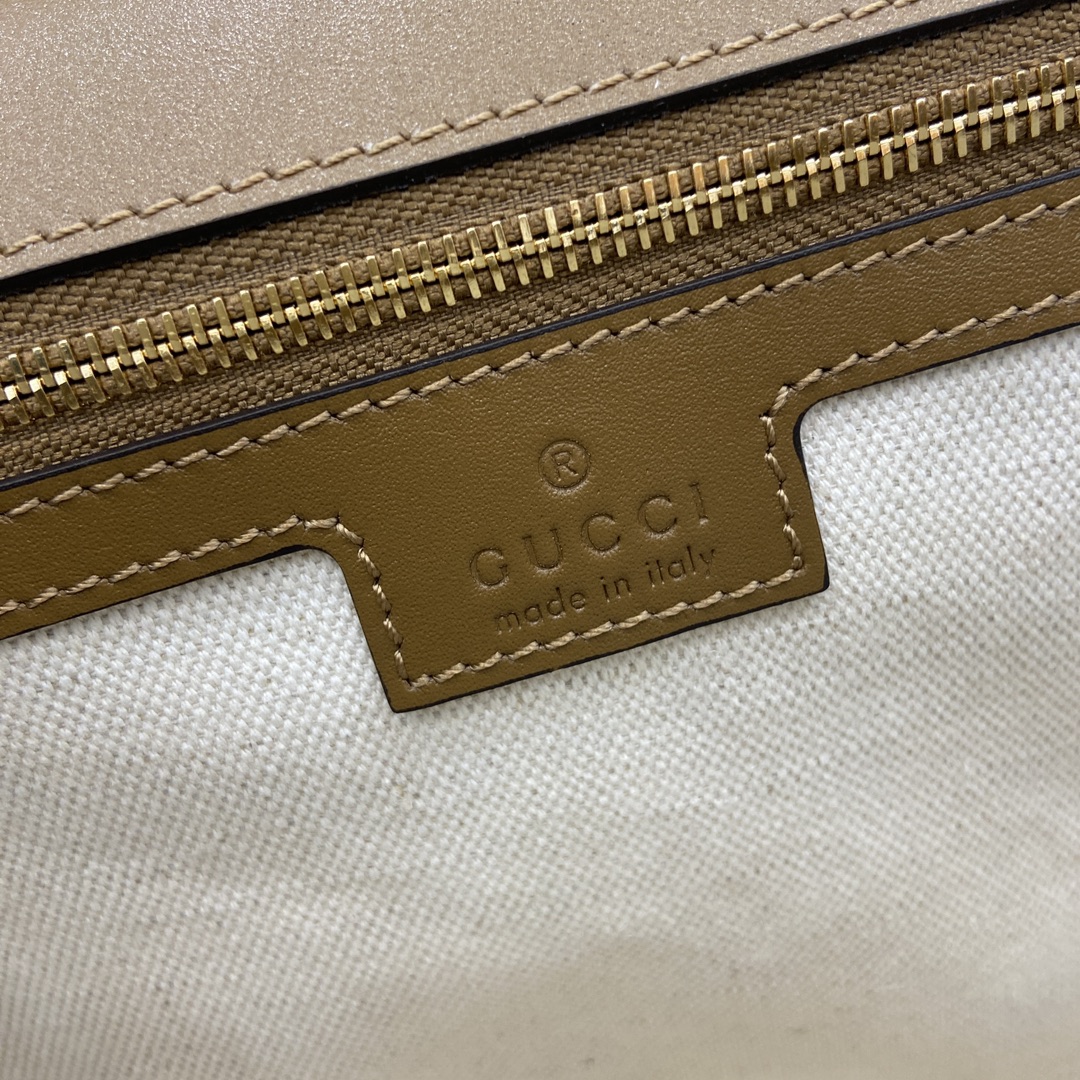Bagsaaa Gvc*1 Blondie medium top handle bag 815719 brown suede - 32 x 17 x 10cm